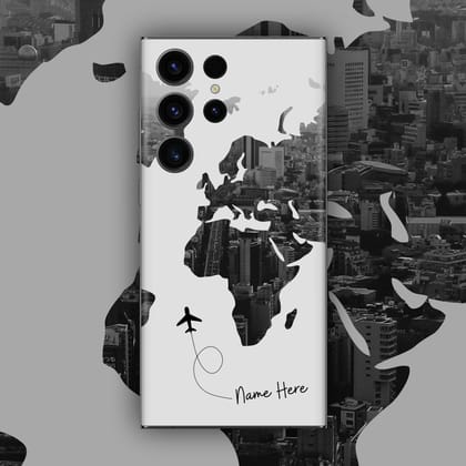 All Over The World Custom Name Mobile Skin