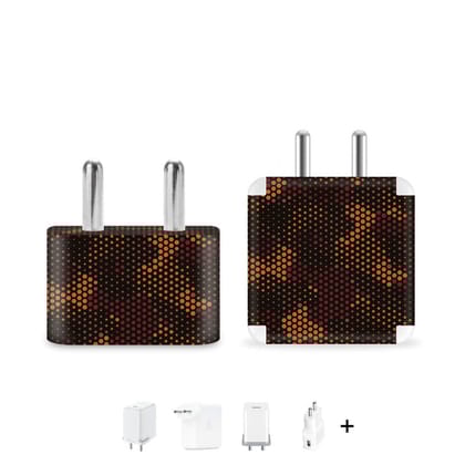 Matrix Design - Brown 1 Charger Skin