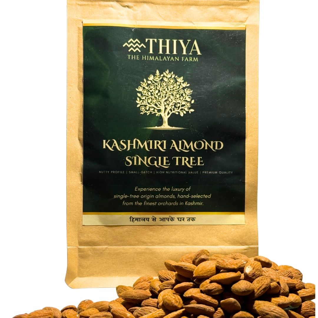Thiya Single Tree Almonds | Premium & Handpicked | Kashmir’s Best