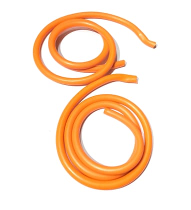 Nawani 2 Pic Outdoor Long Lasting Rubber Tube, Size - Round 1 cm and 36 inch Length