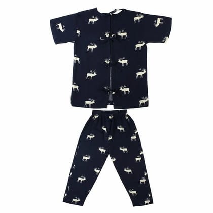 Black Pure Cotton Ara Hospital Pediatric Dress Black Pure Cotton Ara Hospital Pediatric Dress