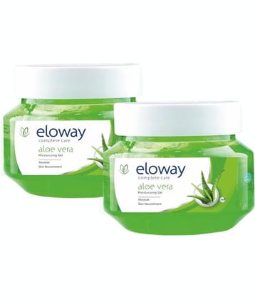 Eloway Aloe Vera Moisturizing Gel, absolute Nourishing Skin, Pack of 2 (100g Each)