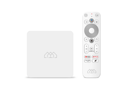 Homatics 4K Streaming Box with Dolby Vision, HDR10+, Android 14 (Google/Netflix Certified)
