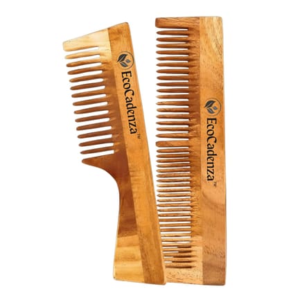EcoCadenza Pure Neem � Crafted from Solid Neem for Comfortable Use and Effortless Detangling EcoCadenza Pure Neem � Crafted from Solid Neem for Comfortable Use and Effortless Detangling