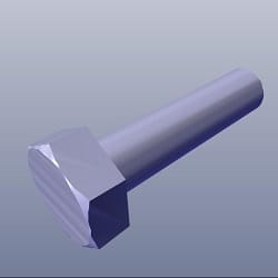 BOLT HEX 6X25