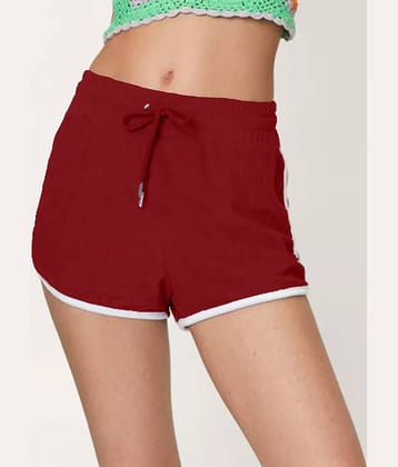 Addyvero Cotton Lycra Baggie - Maroon Single