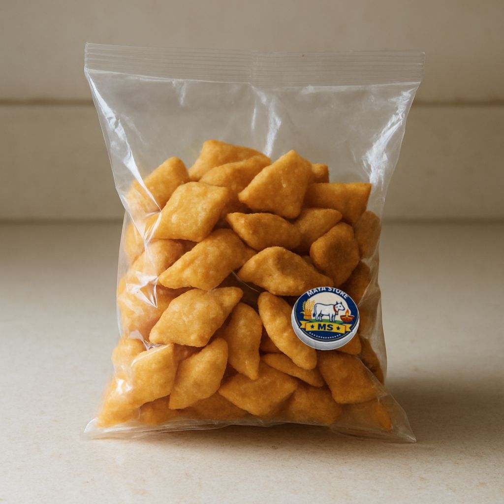 Maya Store's shakkarpara - traditional indian snack