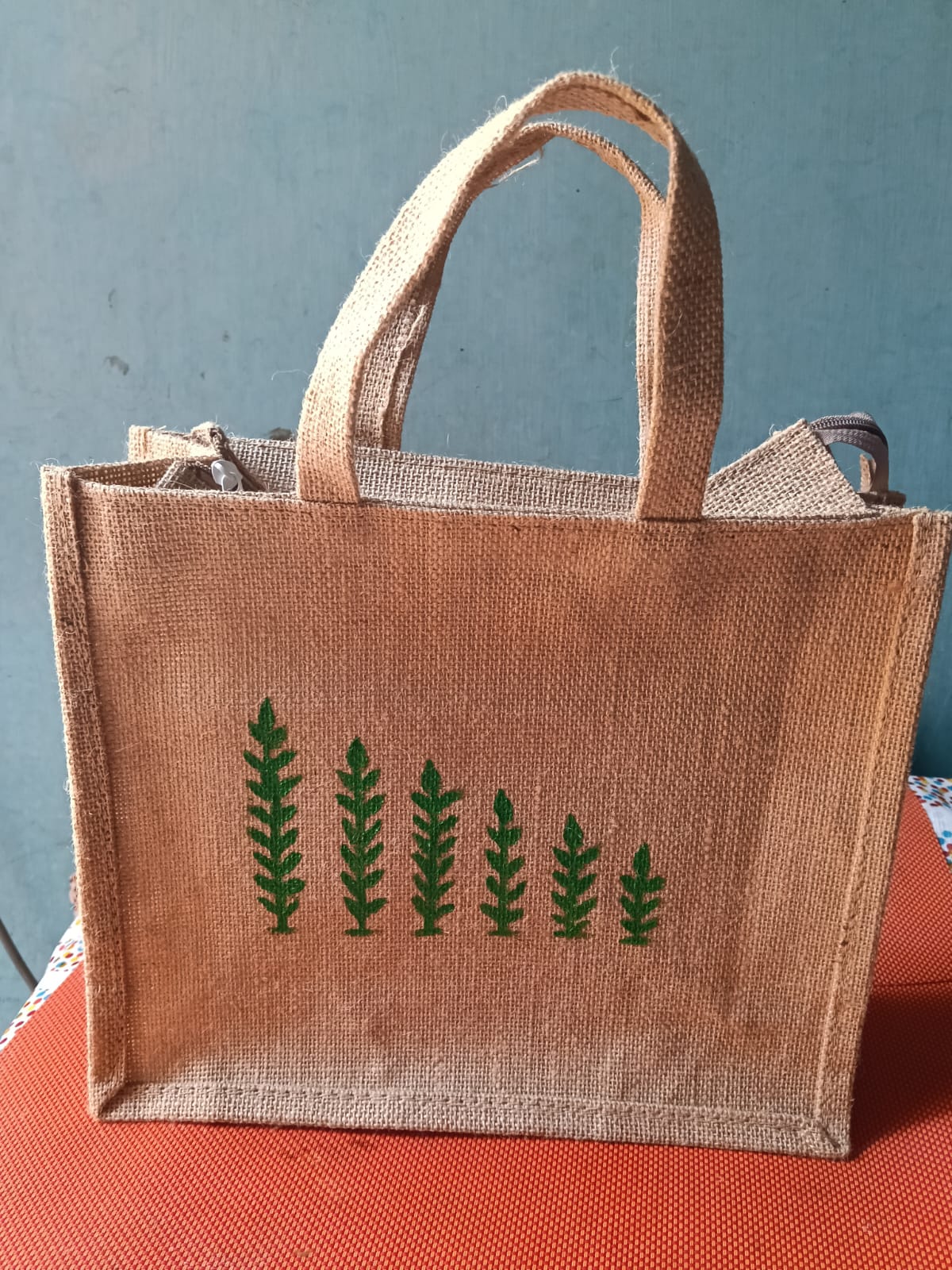 Hand made jute bag