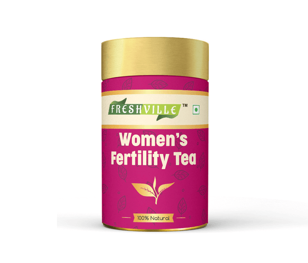 Freshville Women Fertility Tea 15 Days Pack Supports Hormonal Balance and Fertility 50gram