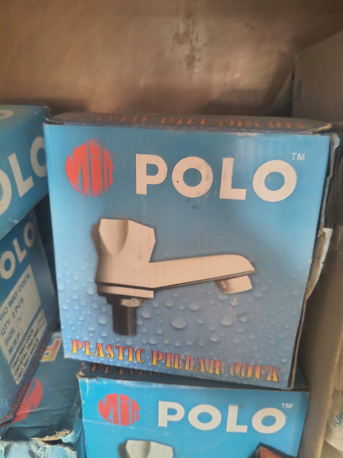 Polo Plastic Pillar Cock