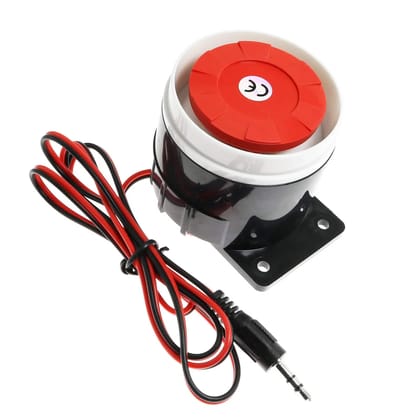 DC 12v 120dB Wired Mini Siren Hooter for Alarm System DC 12v 120dB Wired Mini Siren Hooter for Alarm System