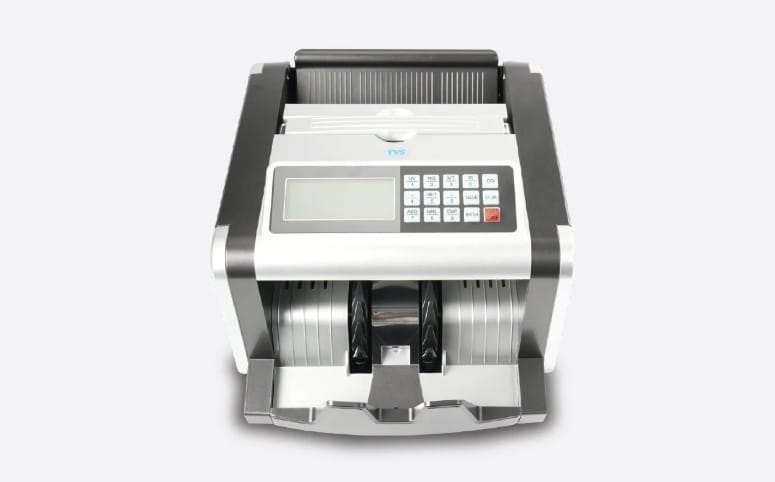 TVS Electronics CC-232 Classic + Cash Counting Machine, Super Fast Currency Counter at 1000 Notes/Min, Automatic Start, Stop & Clear, UV, MG, MT, IR Sensors for Fake Currency Detection