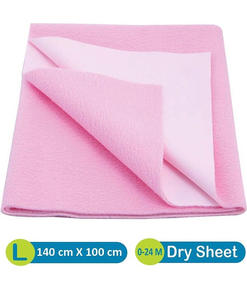 Quick Dry Plain Waterproof sheet Large Pink Rubber Sheet baby bed cover