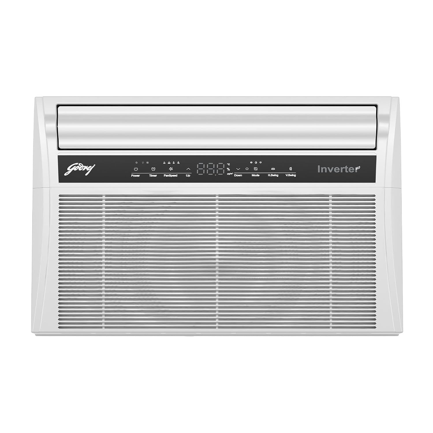 Godrej 1.5 Ton 5 Star 5-In-1 Convertible Cooling, Heavy Duty Cooling At 52C, I-Sense Technology, Self Clean, Inverter Window AC (Copper, Model, AC 1.5T WIC 18XTC5 WYA, White) Godrej 1.5 Ton 5 Star 5-In-1 Convertible Cooling, Heavy Duty Cooling At 52C, I-
