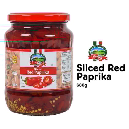 Sliced Red Paprika 680 G