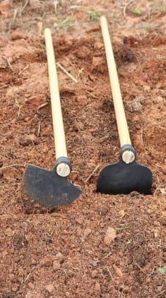 Agricultural Manual Hoe Set - 50 kg - Set of two agricultural hoes