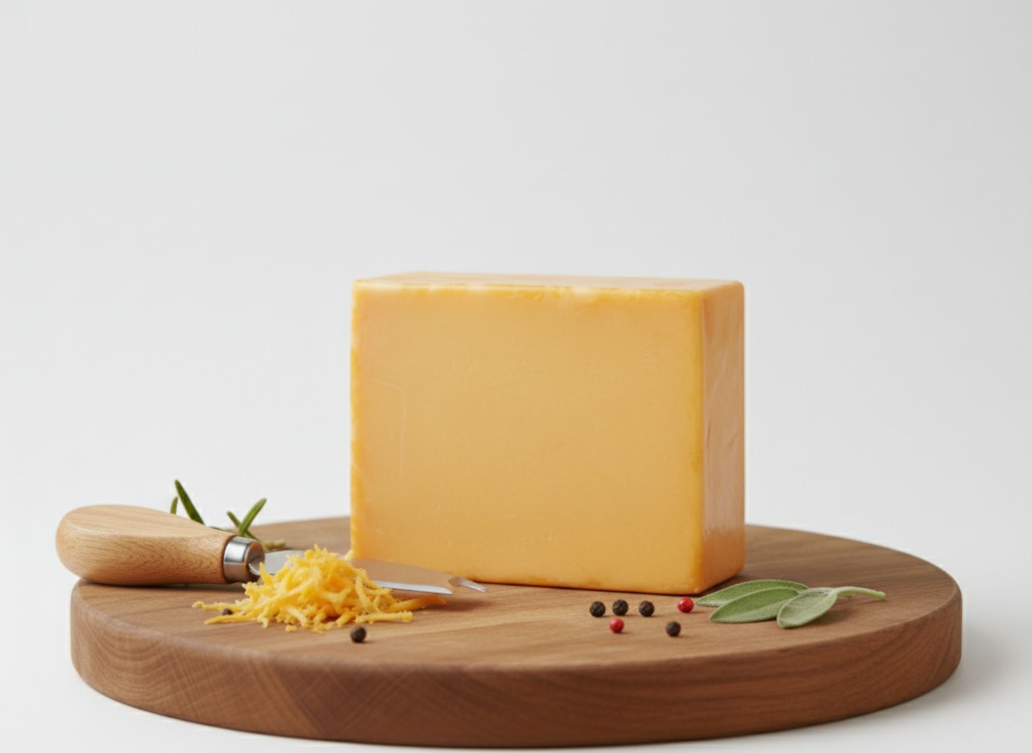 Mishti Gourmet Premium Artisanal Natural Mild Red Cheddar Cheese 200g-0% Preservatives