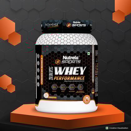 Nutrela Sports 100% Whey Performance - 1Kg French Vanilla