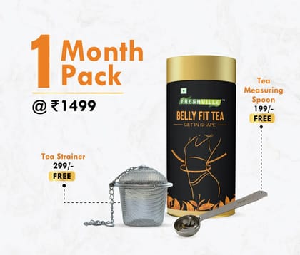 Freshville Belly Fit Tea | Pure & Natural | Tea for Weight Loss & Glowing Skin | Tummy Reduction, Prevent Ageing Signs | Rich in Antioxidants | Purifying & Cleansing | Garcinia, Cinnamon, Gin Freshville Belly Fit Tea | Pure & Natural | Tea for Weight Loss & Glowing Skin | Tummy Reduction, Prevent Ageing Signs | Rich in Antioxidants | Purifying & Cleansing | Garcinia, Cinnamon, Gin