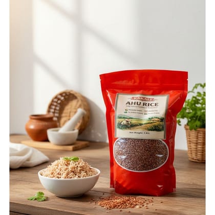 AHU RICE - 1 kg - One kilogram rice pack