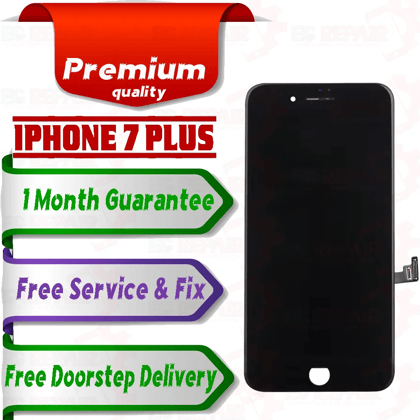 Apple iPhone 7 plus  (display glass combo folder) Mobile Display LCD Screen With Touch.