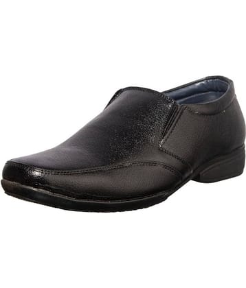 KHADIM - Black Men's Slip On Formal Shoes
