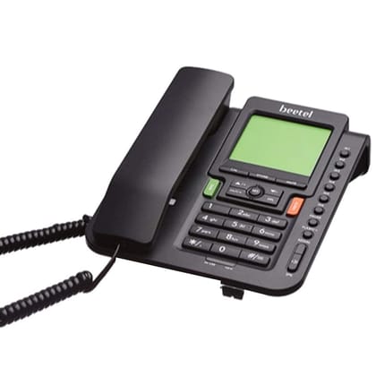 Beetel M-71 Corded Landline Caller ID phone (Colour - Black ) 