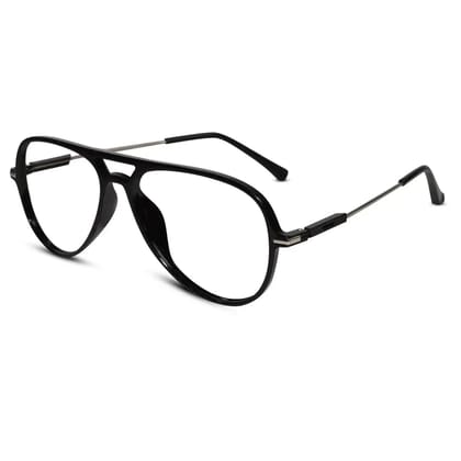 Black Aviator Eyeglasses For Men & Women LKE2810-BLK