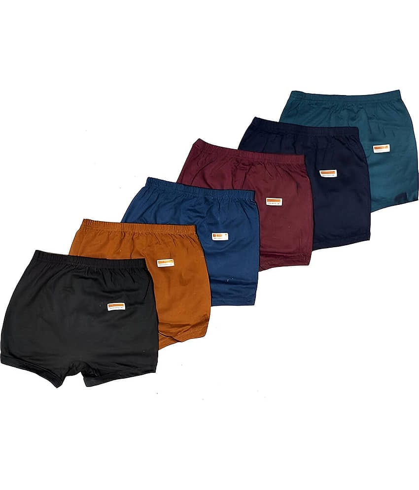 kaseera Pack of 6 Boys Cotton Briefs ( Multicolor )