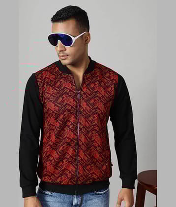 Rigo Polyester Men's Casual Jacket - Maroon ( Pack of 1 )