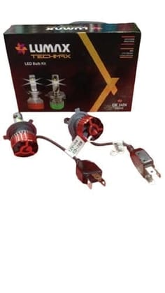 Lumax TECHMAX H/L LED BULB H4, 12V,76W KIT
