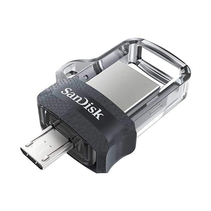 SANDISK Ultra Dual Drive 128GB, USB3.0/Micro-USB Connector, OTG, Pendrive, 5Y Warranty (SDDD3-128G-I35)