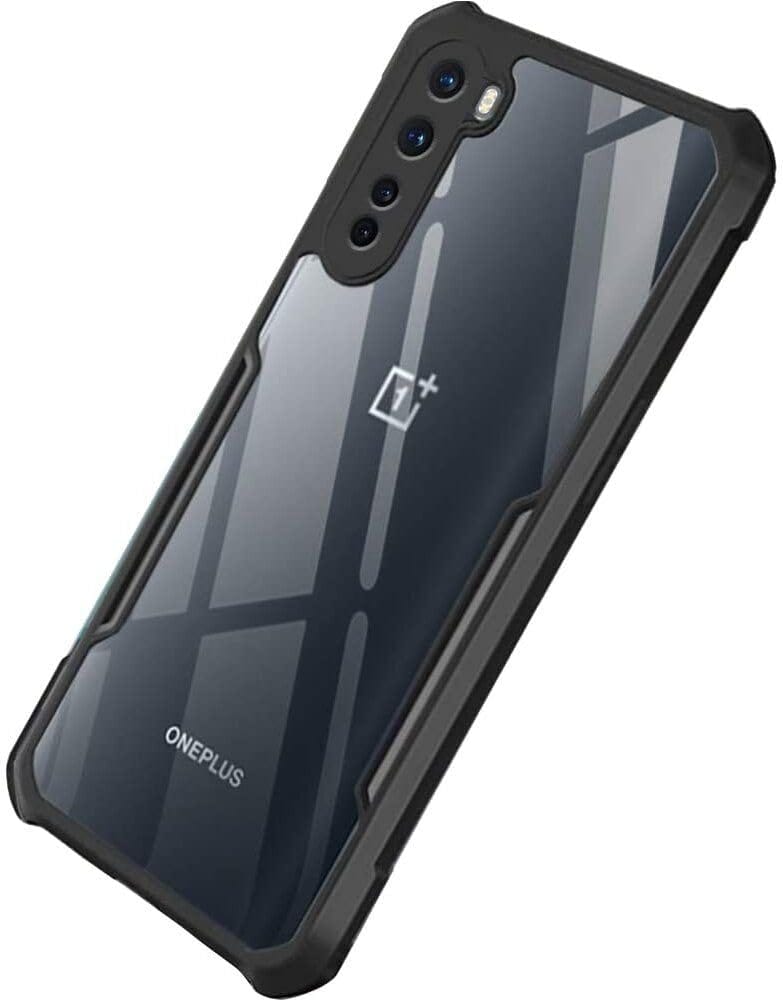 PLUGTECH Slim Shockproof Case | Matte Black Soft | Drop Protection | Precise Cutouts | Premium Mobile Cover for Oneplus Nord