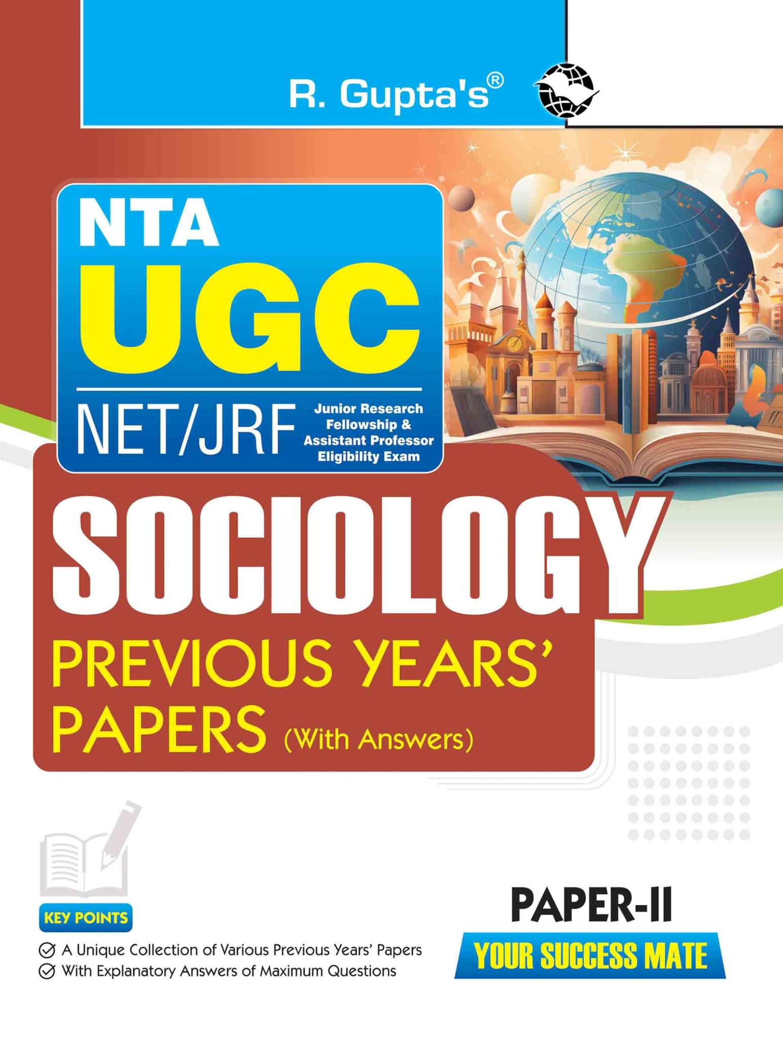 NTA-UGC-NET/JRF: Sociology (PAPER-II) Previous Years' Papers (With Answers) [Paperback] [Jan 02, 2025] RPH Editorial Board