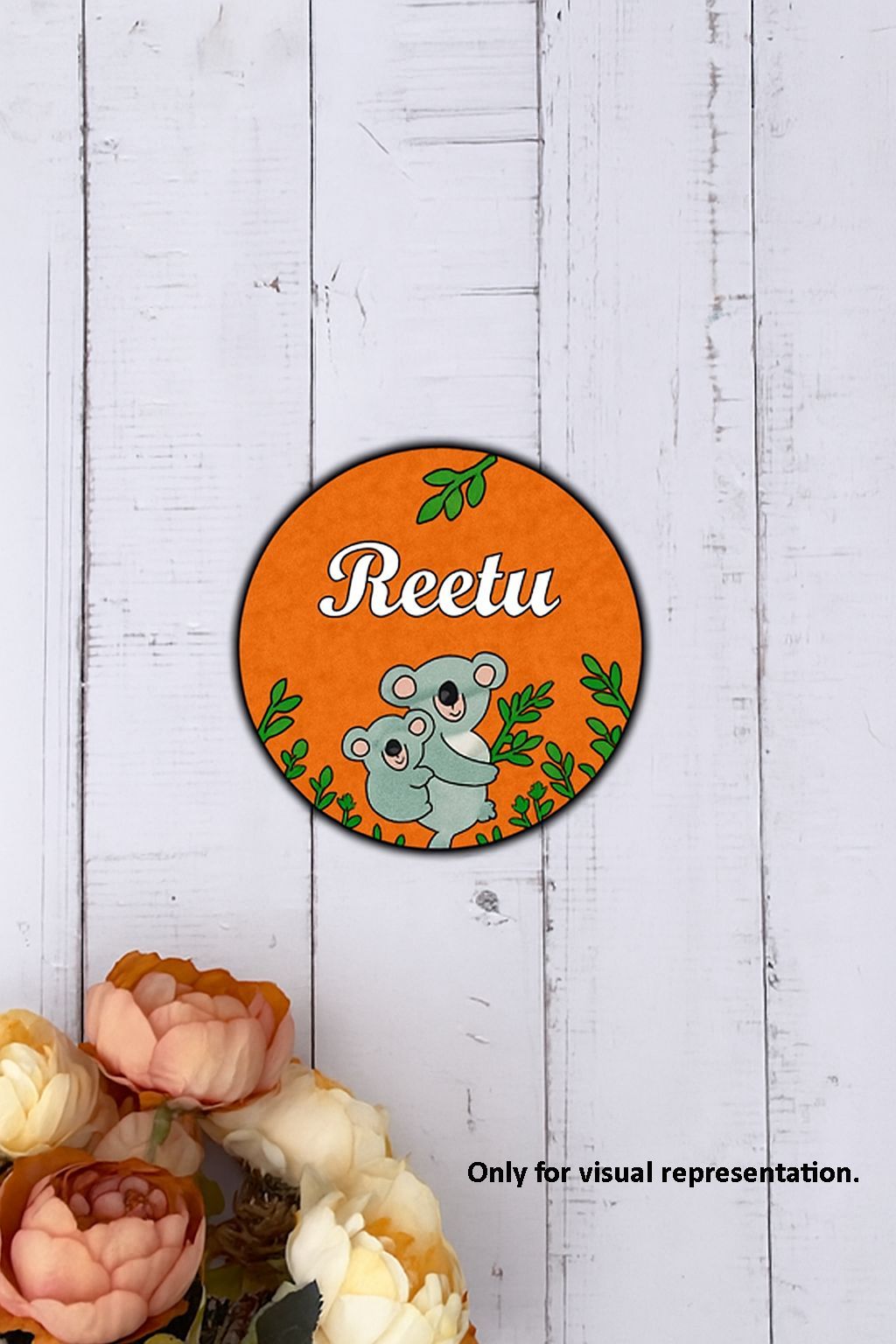 Dbeautify's DIY Name Plate with Koala Design