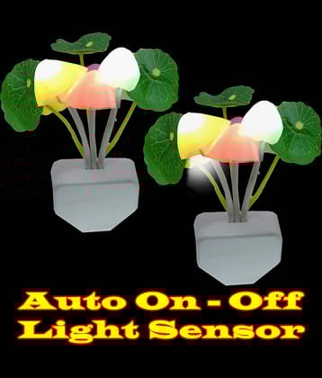 JMALL - Multicolor Night Lamp ( Pack of 2 )