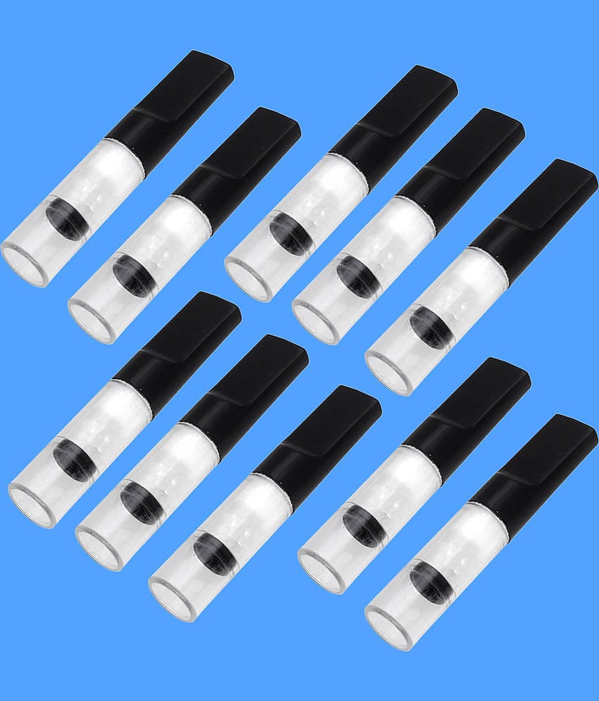 JMALL Multicolor Acrylic Cigarette Lighter ( Pack Of 10 )