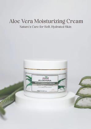 MAAZ Herbal Care Aloe Vera Moisturizing Cream 100 gm for Soft and Hydrated Skin