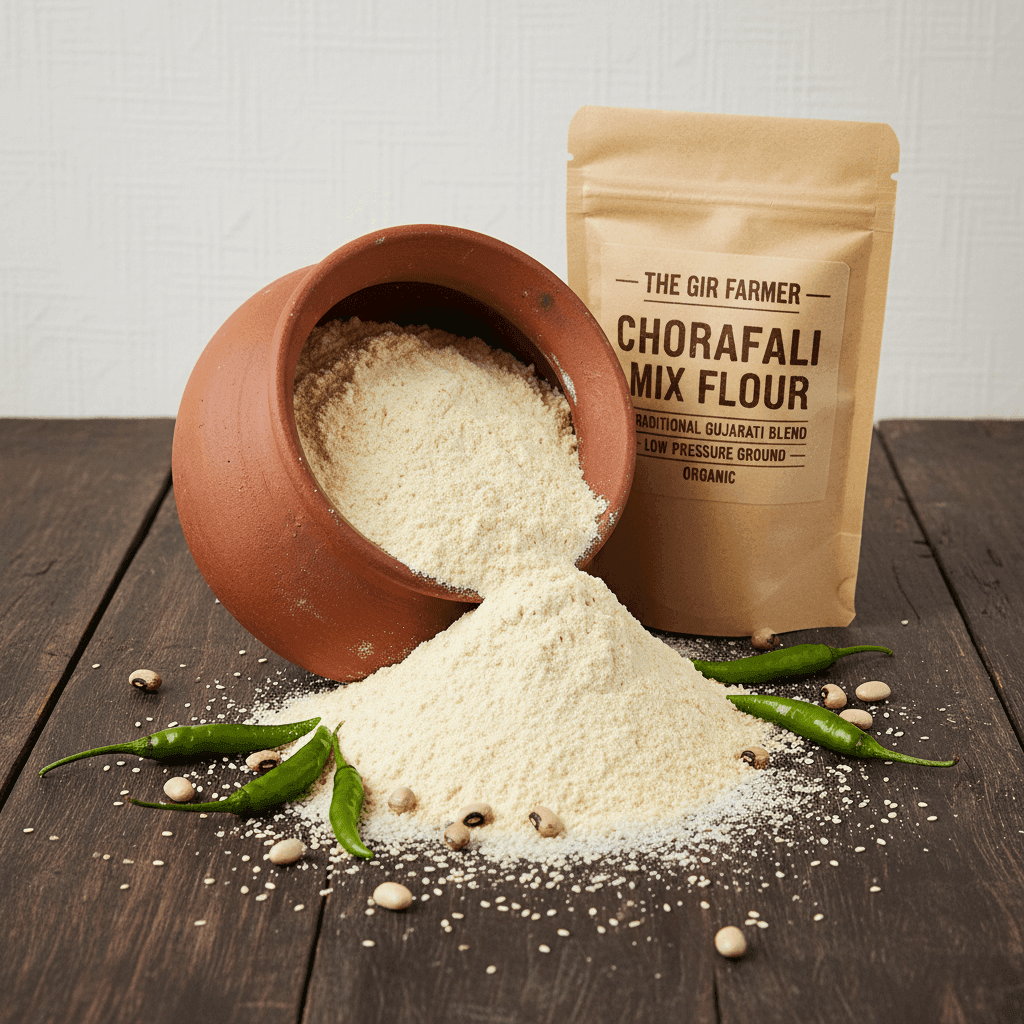 Organic Chorafali Flour - Traditional Gujarati Blend