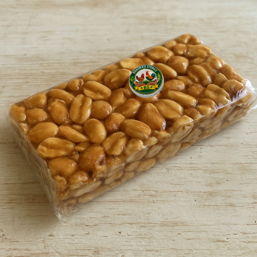 Bhagrati Stores's peanut chikki