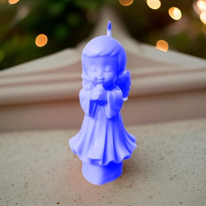 SS Enterprise Angel Candle, Romantic Night Home Decor, Red, Hand Painted, Christmas Ornament, Wedding Favour, Set of 1 SS Enterprise Angel Candle, Romantic Night Home Decor, Red, Hand Painted, Christmas Ornament, Wedding Favour, Set of 1