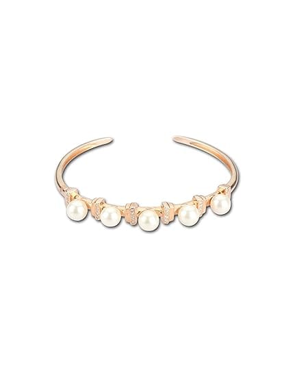 AABHA Silver Kada for Women (Rose gold, 2.2)