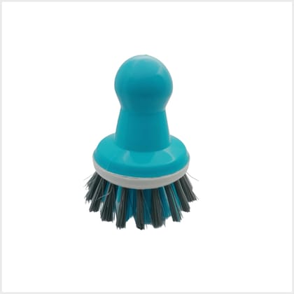 Kitchen Sink Cleaner Brush - Round Shape - Plastic (Blue) - Wash Basin Cleaning Brush - Handheld Scrubber for Bathtubs - Dirt Remover - Drain Hole Block Remover Kitchen Sink Cleaner Brush - Round Shape - Plastic (Blue) - Wash Basin Cleaning Brush - Handheld Scrubber for Bathtubs - Dirt Remover - Drain Hole Block Remover
