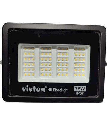 RTB - Pearl White 75 Watts Flood Light ( Pack of 1 )