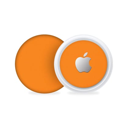 Matte Orange AirTag Skin Matte Orange AirTag Skin