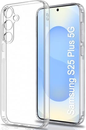 PLUGTECH TPU Ultra Hybrid Clear Camera Protection Back Cover Case for Samsung Galaxy S25 Plus