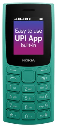 Nokia 106 Dual Sim, Keypad Phone with Built-in UPI Payments App, Long-Lasting Battery, Wireless FM Radio & MP3 Player, and MicroSD Card Slot | Charcoal Nokia 106 Dual Sim, Keypad Phone with Built-in UPI Payments App, Long-Lasting Battery, Wireless FM Rad