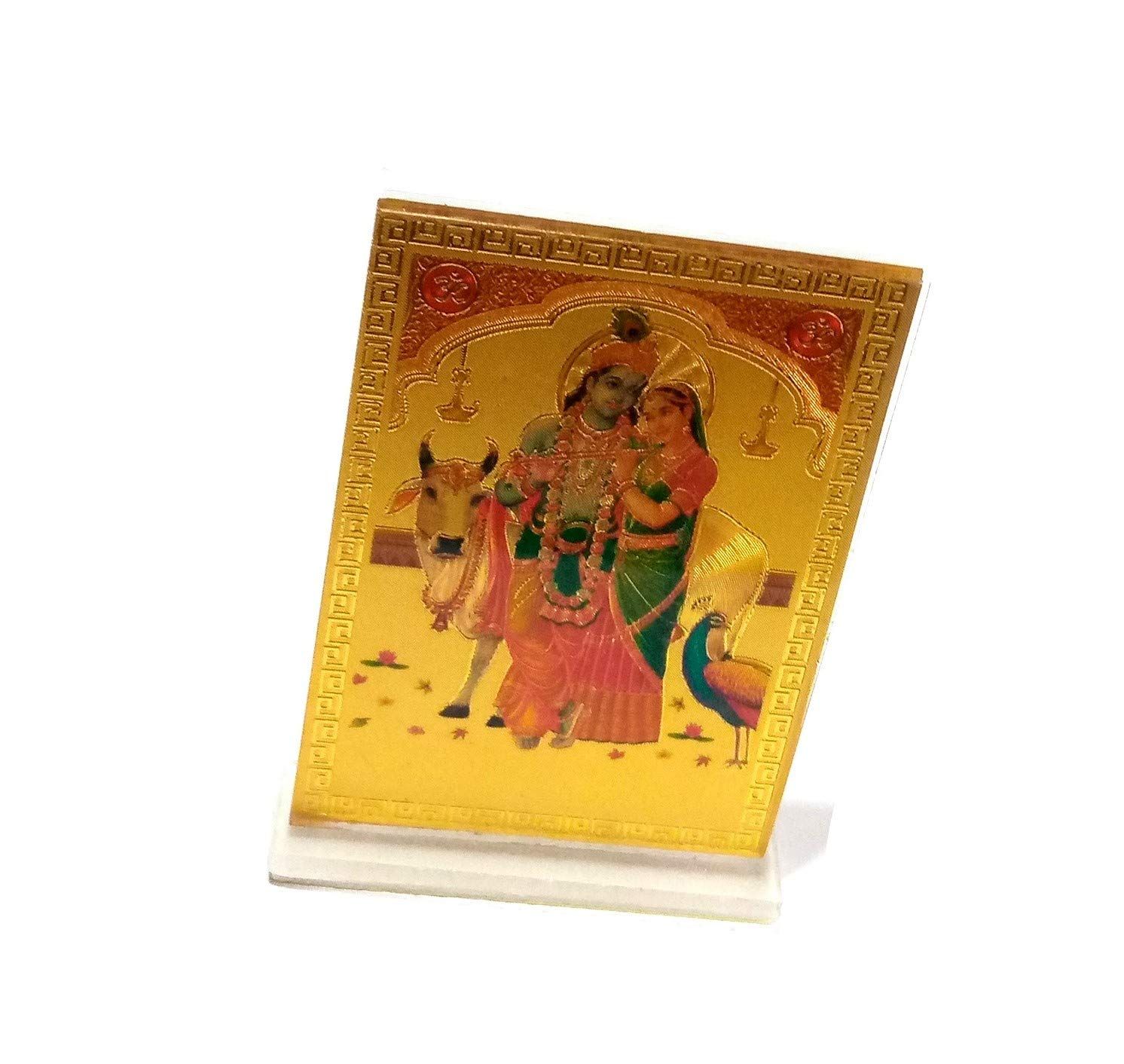 Nawani Radha Krishna Car Dashboard Showpiece, 10/6 cm
