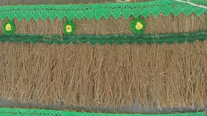 Vetiver Herbal Vaasal Thoranam 3 Ft