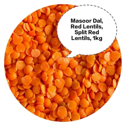 Masoor Dal, Red Lentils, Split Red Lentils, Dhuli Masoor Dal, Malka Masoor 1kg Masoor Dal, Red Lentils, Split Red Lentils, Dhuli Masoor Dal, Malka Masoor 1kg